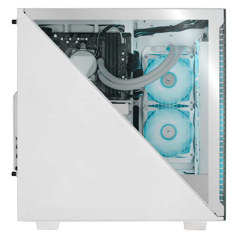 PC Gaming Geforce RTX 4070 TI Super AMD Ryzen 7 9700X 32GB DDR5 SSD 2TB Sistema Liquido WIFI Divider White